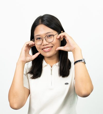Caroline of the Marketing Bear operations team, off duty
