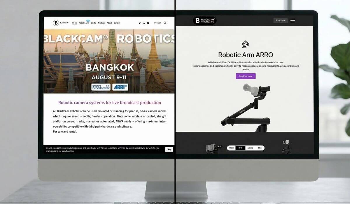 Blackcam Robotics: Engineering a Premium Digital Experience for Blackcam Robotics