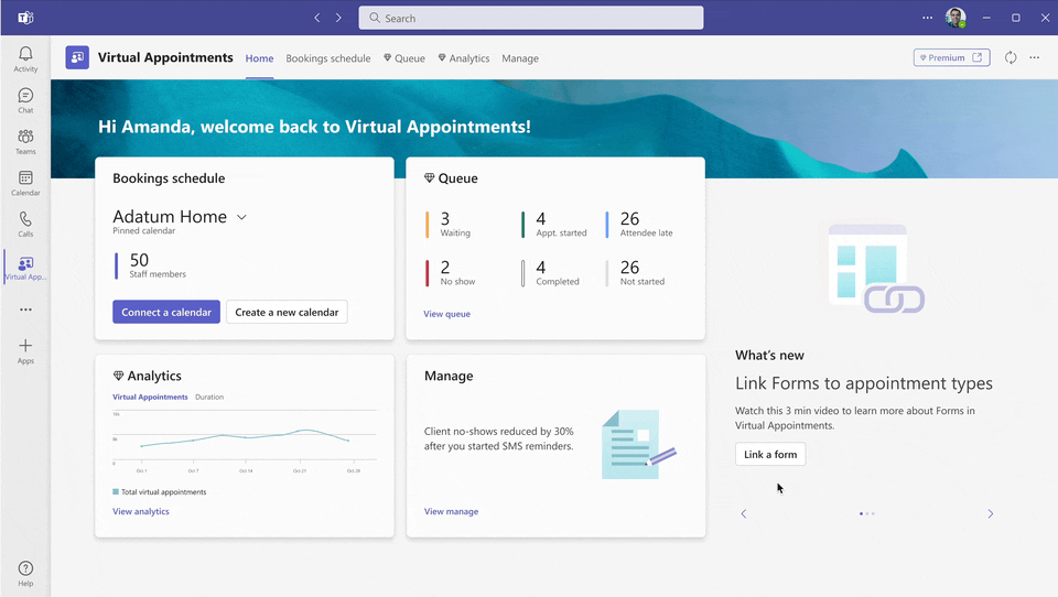 microsoft teams premium virtual appointments - Marketing Bear